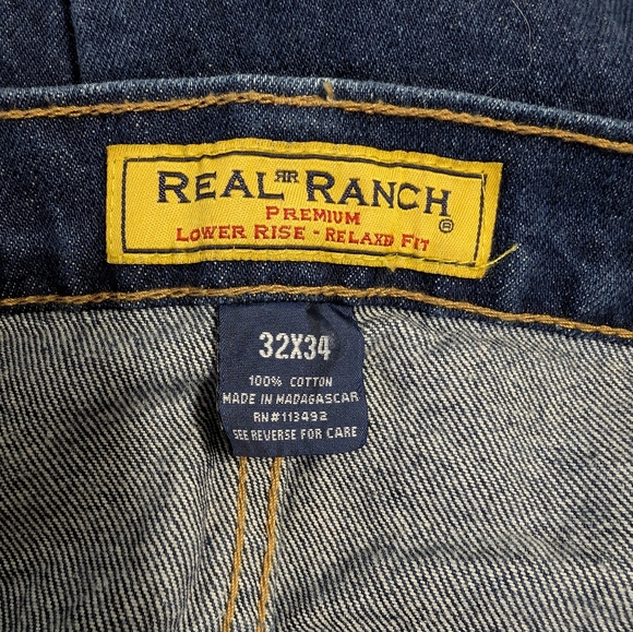 Real Ranch Premium Men's Jeans Size 32x34 - Picture 6 of 7